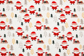 Baumwolljersey Santa Forest
